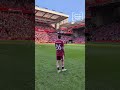 Taking in the Anfield atmosphere ❤️