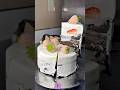 白苺を使った濃厚ショコラバスクチーズケーキ