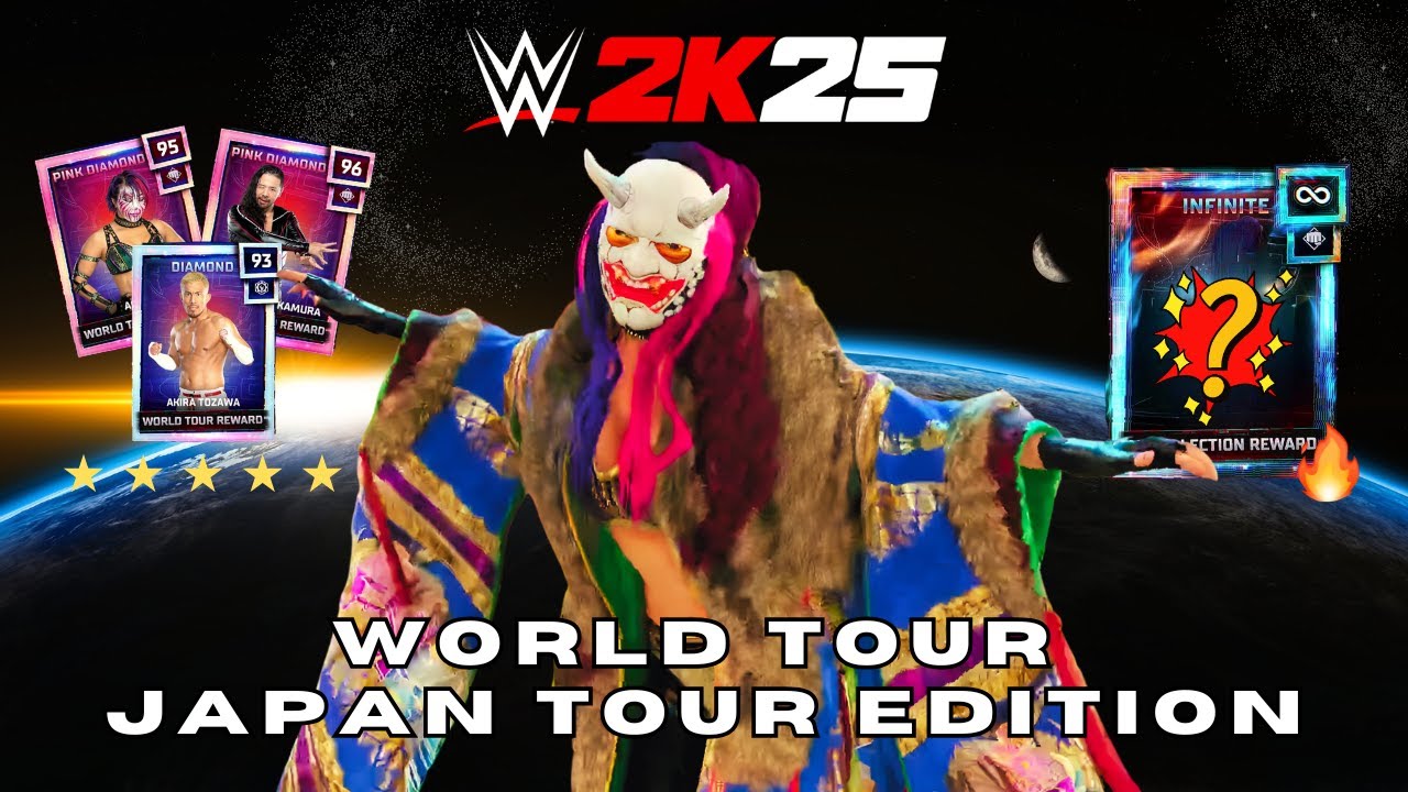 JAPAN WORLD TOUR MODE (NEW REGION) | WWE 2K25 MY FACTION Gameplay (PS5)