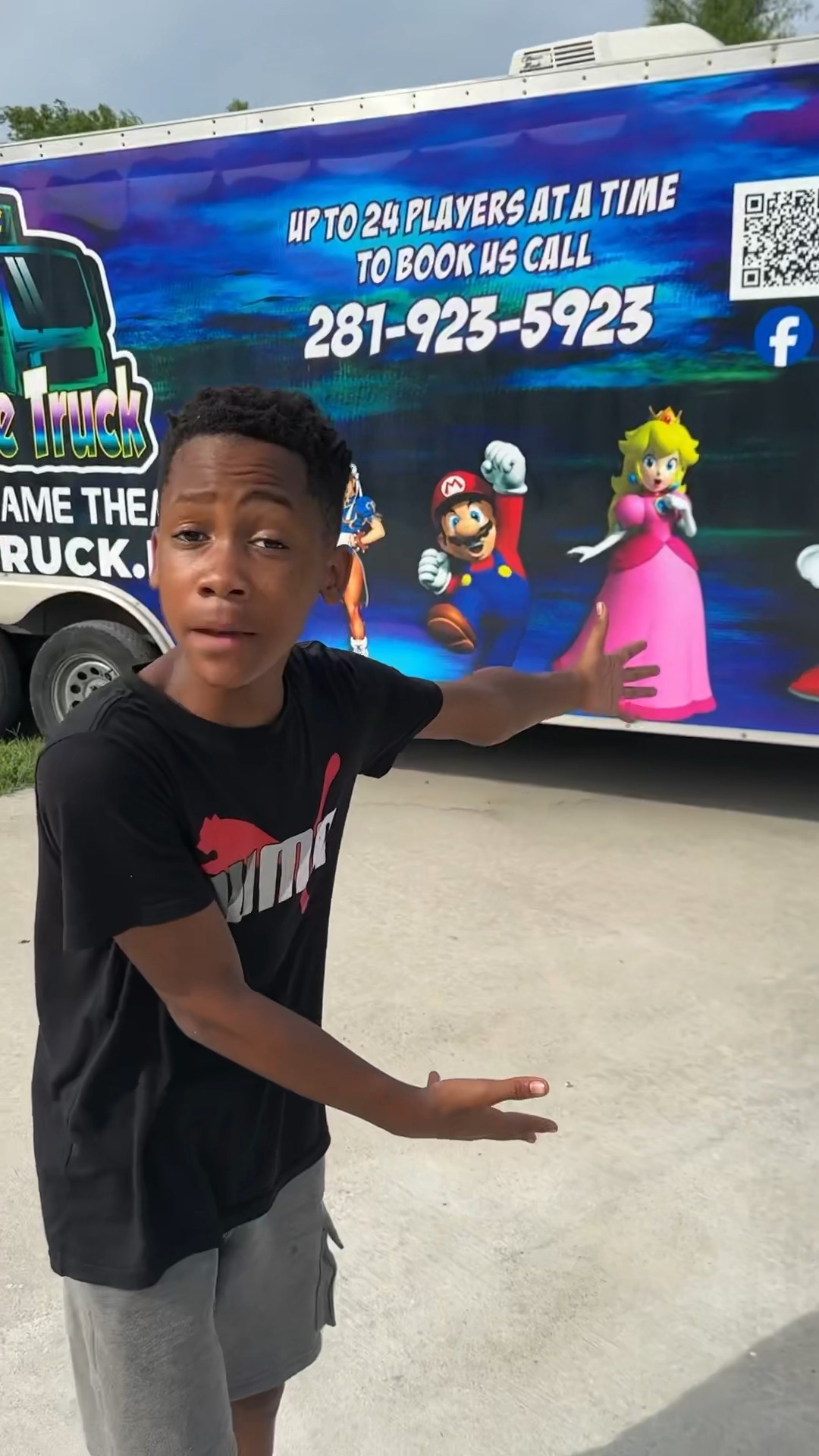 Dad gets mad and makes kids get out of the gaming truck #shorts