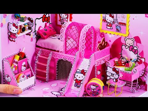 DIY Miniature House ~  10 Minute DIY Miniature Crafts #66