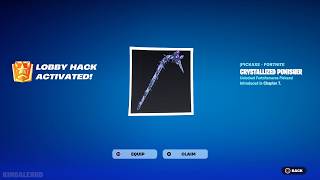 HOW TO GET CRYSTALLIZED PUNISHER PICKAXE NEW ADMIN PANEL CODES IN FORTNITE (EASY STEPS)