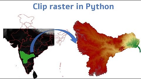 How to Clip rasters in Python