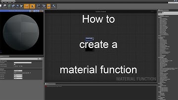 [UE4] How to create a material function. (Easy rotator/Timesine)