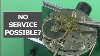 Restoring the Unserviceable: Never seen a watch like this