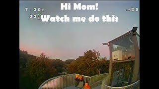 IGOW Week 7: Building Dives with Tiny Whoop