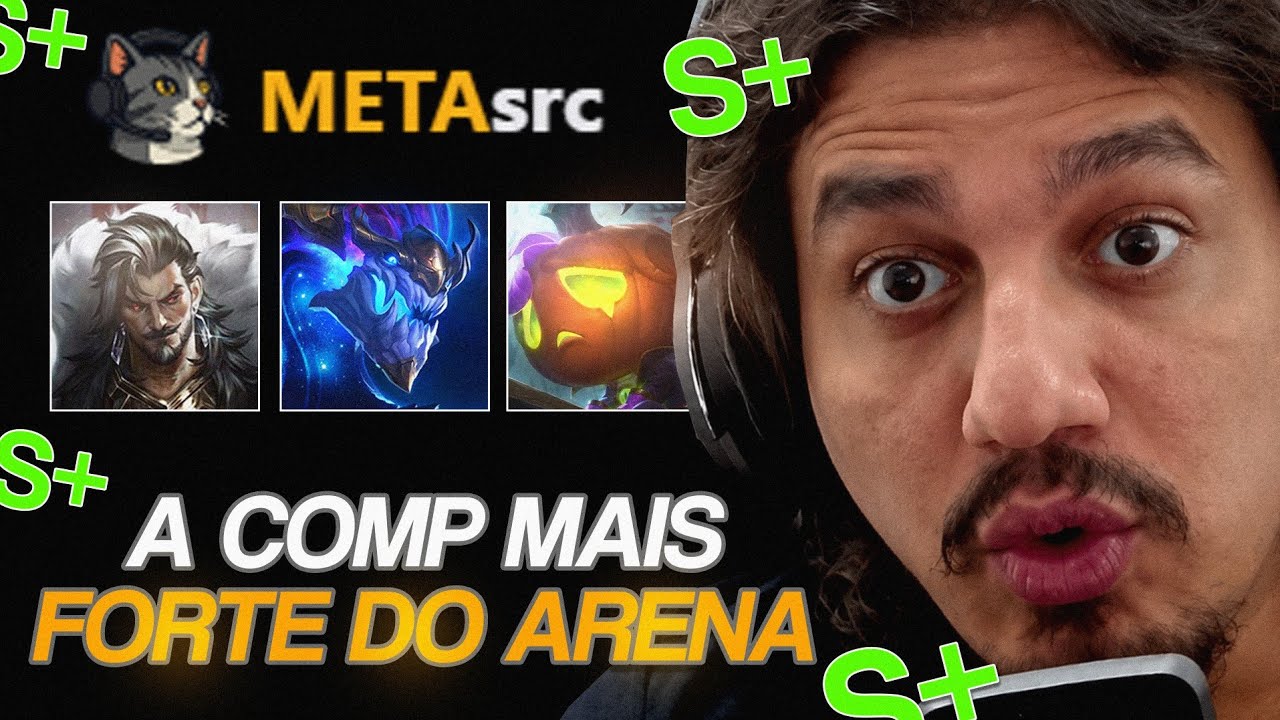 A COMP COM O MAIOR WIN RATE ATUAL DO ARENA: 80% de CHANCES de pegar TOP ...