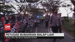 Pelaku Balap Liar Nyaris Tabrak Petugas