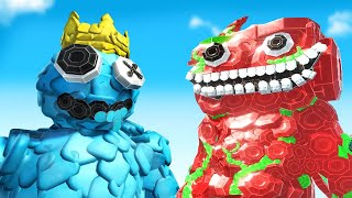 RAINBOW FRIENDS vs GARTEN OF BANBAN Battle Royale - Animal Revolt Battle Simulator (movie)