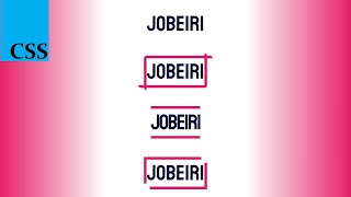 Expanding CSS Button Hover Effects | HTML & CSS | Jobeiri Media