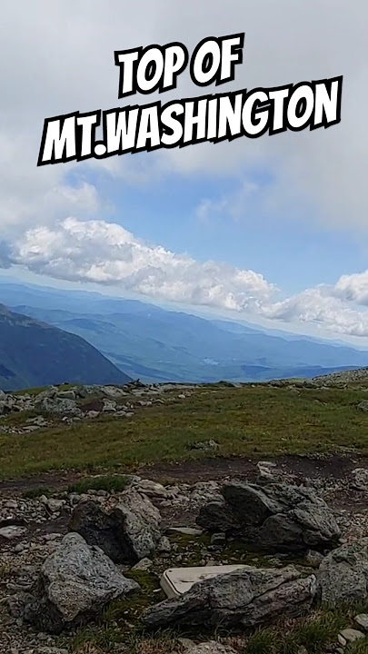 top of mt.washington/puncak gn.washington #fyp #trending #viralshorts #mountains #washington