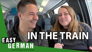 Train rides in Germany and Austria | Easy German 183
