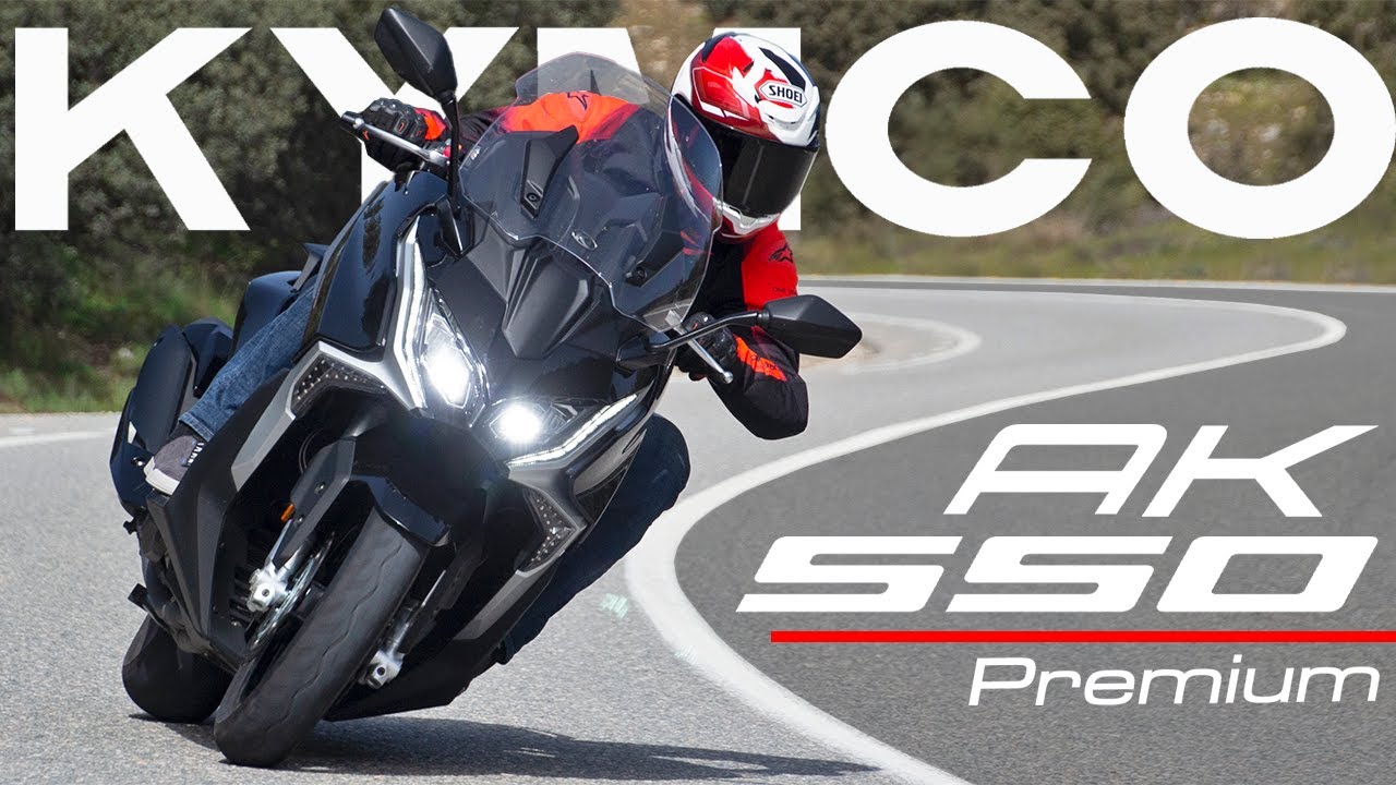Kymco AK 550 Premium | Prueba a fondo - YouTube