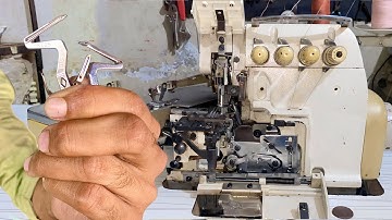 Overlock Machine Looper Timing & Fitting|Safty Machine Looper Timming