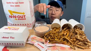 Testing if Five Guys fries tastes better with In-n-Out Animal fries secret sauce