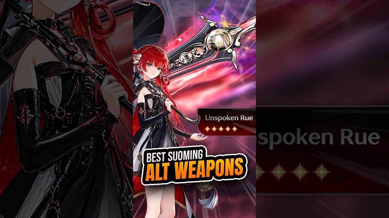 Suoming's best weapons and alternatives in WuWa 3.8