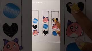 Let's play!🖤🔵#shorts#ytshorts#vairalshorts#Tanun Art \u0026 ctaft