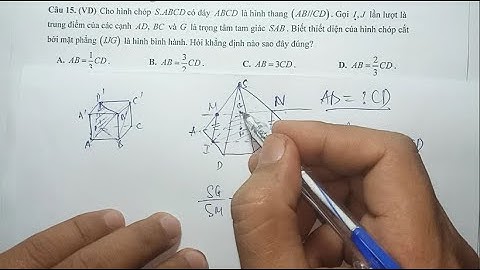 Bài tập toán trắc nghiệm thể tích 12