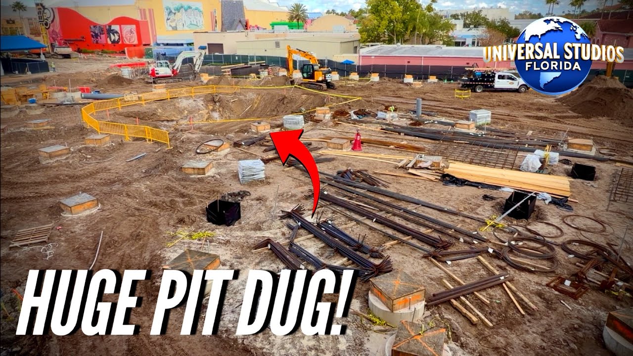 В Universal Studios Florida вырыта огромная яма! Обновление информации о строительстве новых амер...