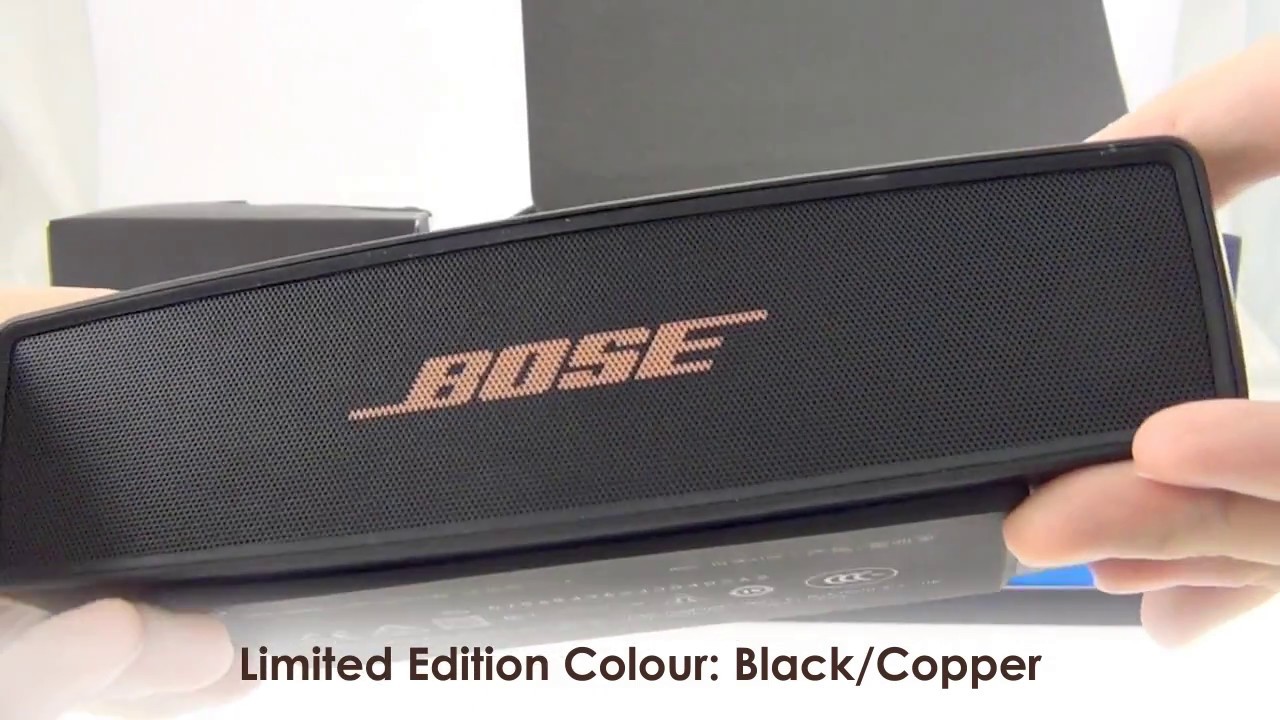 bose soundlink mini copper