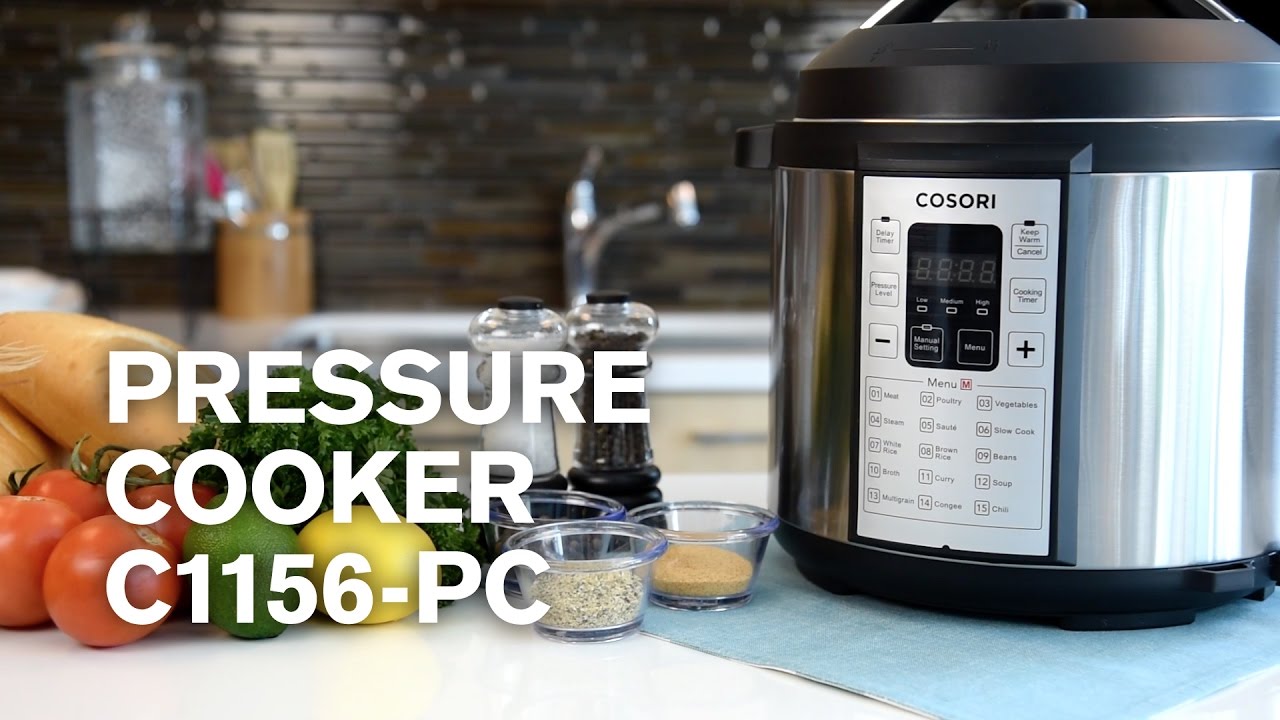 Cosori Electric Pressure Cooker (1156PC) YouTube