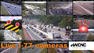 I-77 bridge closure: Live construction cameras 🚨