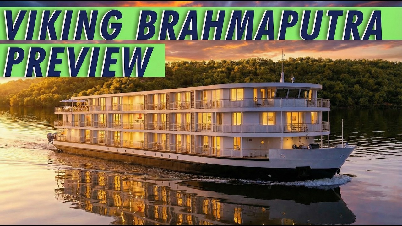 VIKING’s Next Big Thing: India? 🇮🇳 Viking Brahmaputra River Cruise Preview