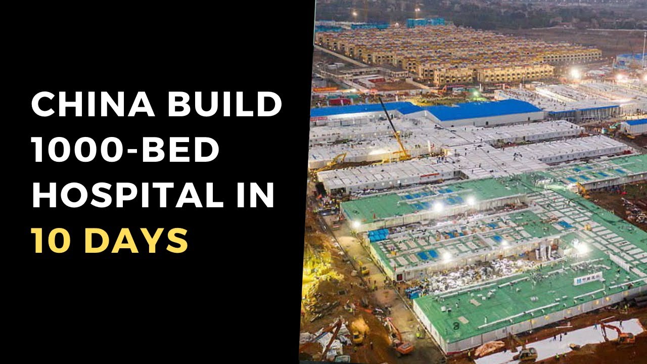 Wuhan Cronavirus Update: China Build 1000-Bed Huoshenshan Hospital in 10 Days