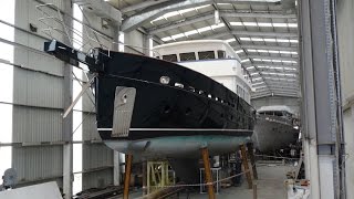 New Yacht construction 27 m Steel hull ice classed