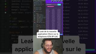 Leak de la nouvelle application Charo sur le téléphone GTA RP LSC ! 😅 • • • • #vuejs #madmusic #ls