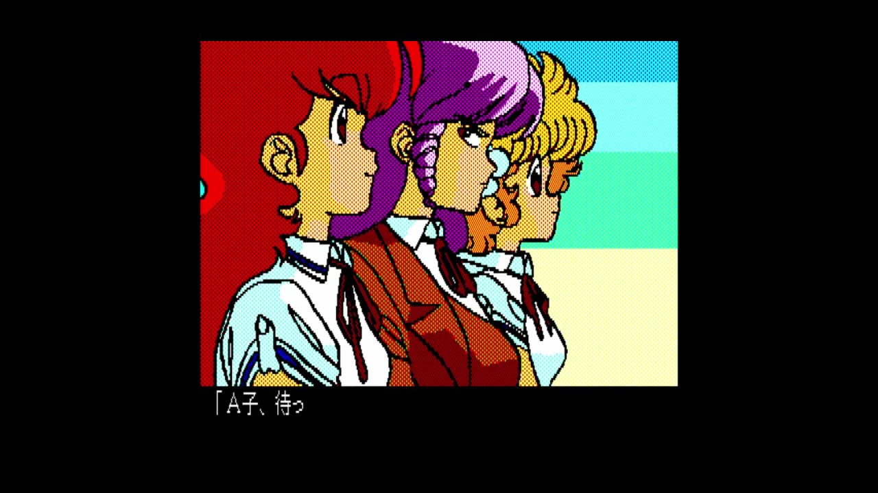 Project A-ko 2 (プロジェクトA子 2) for the NEC PC-88 - YouTube
