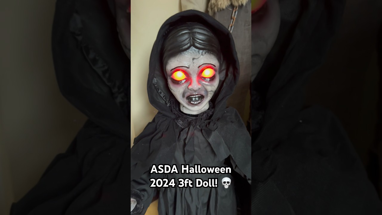 ASDA HALLOWEEN 2024 3FT HAUNTED DOLL! 💀 