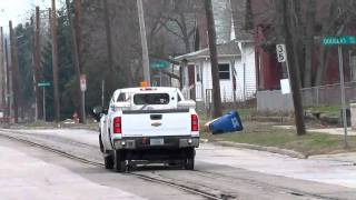 CSS doin stuff and a hi-rail truck street running
