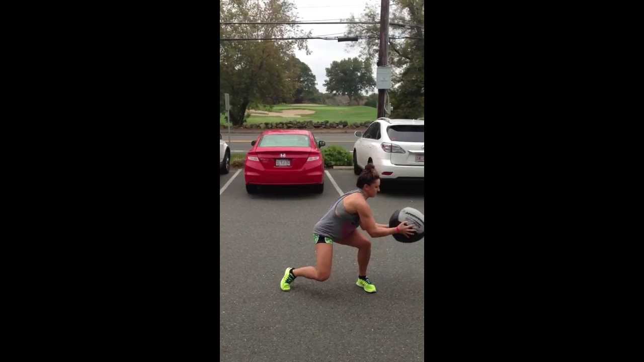 Blair killin medicine ball windmill slams! This is how we roll! YouTube