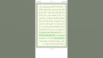 سورة النساء An Nisa 166-170