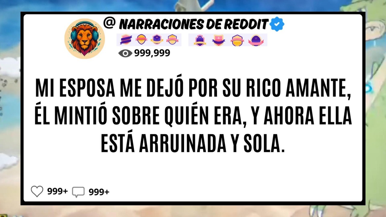 Mi ESPOSA Me Dejó Por Su AMANTE Rico, Él Mintió Sobre Quién Era, Y Ahora Ella Está Arruinada Y Sola