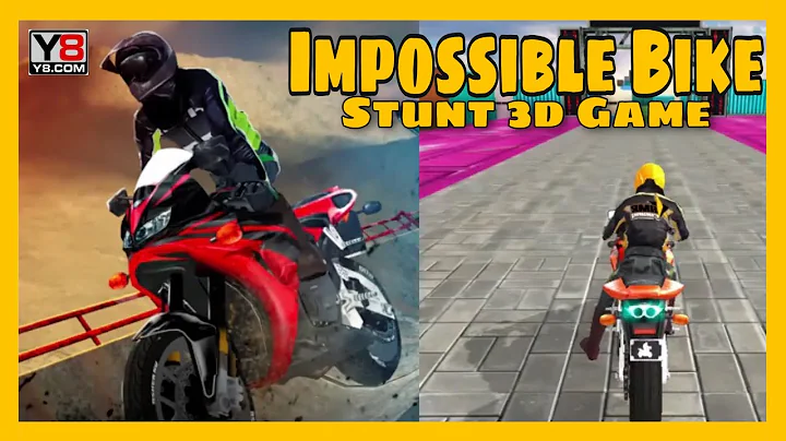 Impossible Bike Stunt 3D Game / Gameplay / Y8 Games