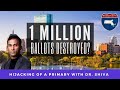 Dr. Shiva Ayyadurai shares how 1 million ballots were destroyed in the MA Republican primary