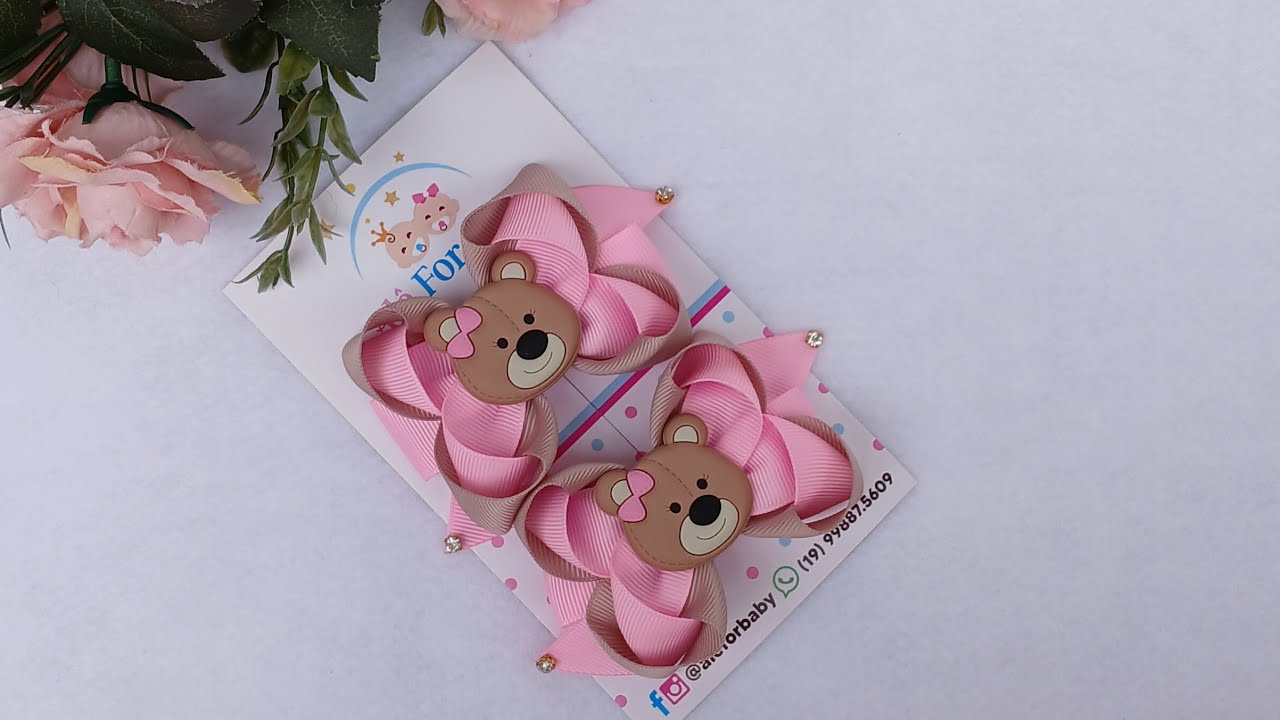 Laço Bapho baby  fita n°05 