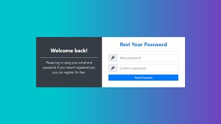 DCW in OOP php & MySQL 14: Forgot password part - 3