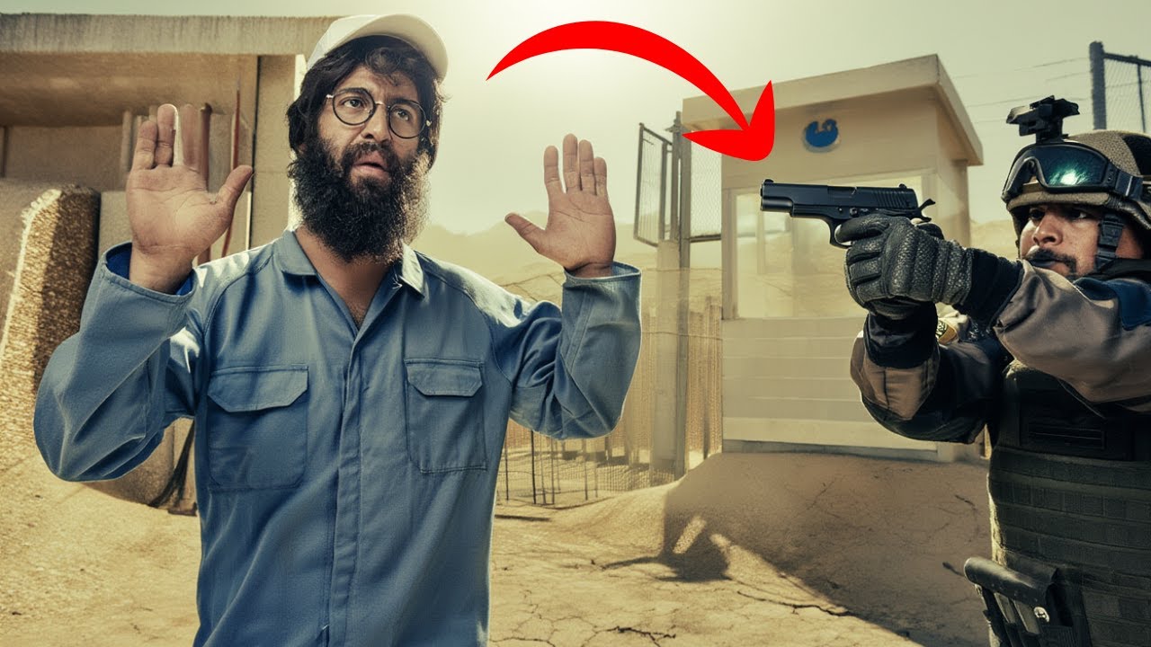 Mexican border patrol officer searches Anatoly like a criminal… and gets the lesson of his life