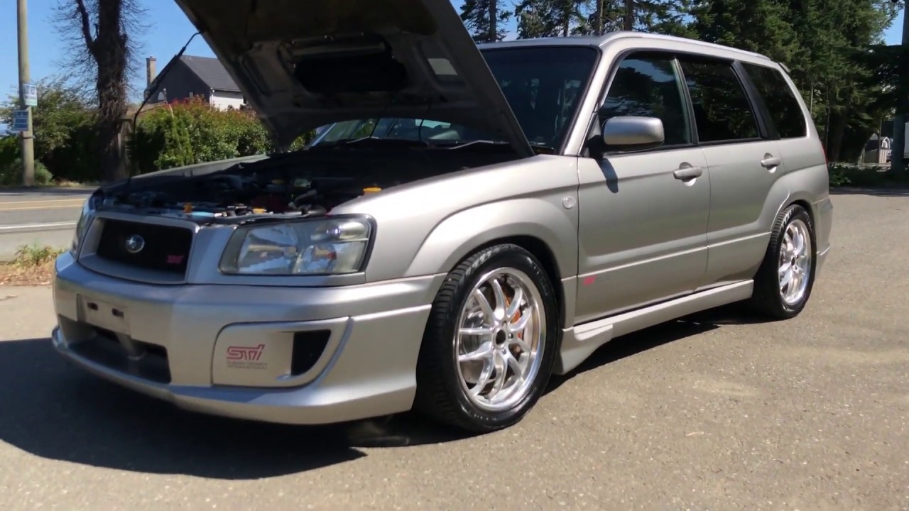 Right Hand Drive Japan Imported 2004 Subaru Forester Jdm Sti Ej257 2 5l Turbo 300hp 6 Speed