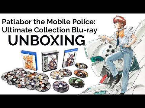 Patlabor: The Mobile Police Ultimate Collection Unboxing – Is the