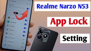 realme narzo n53 app lock setting / realme narzo n53 me app lock kaise lagaye / narzo n53 app lock