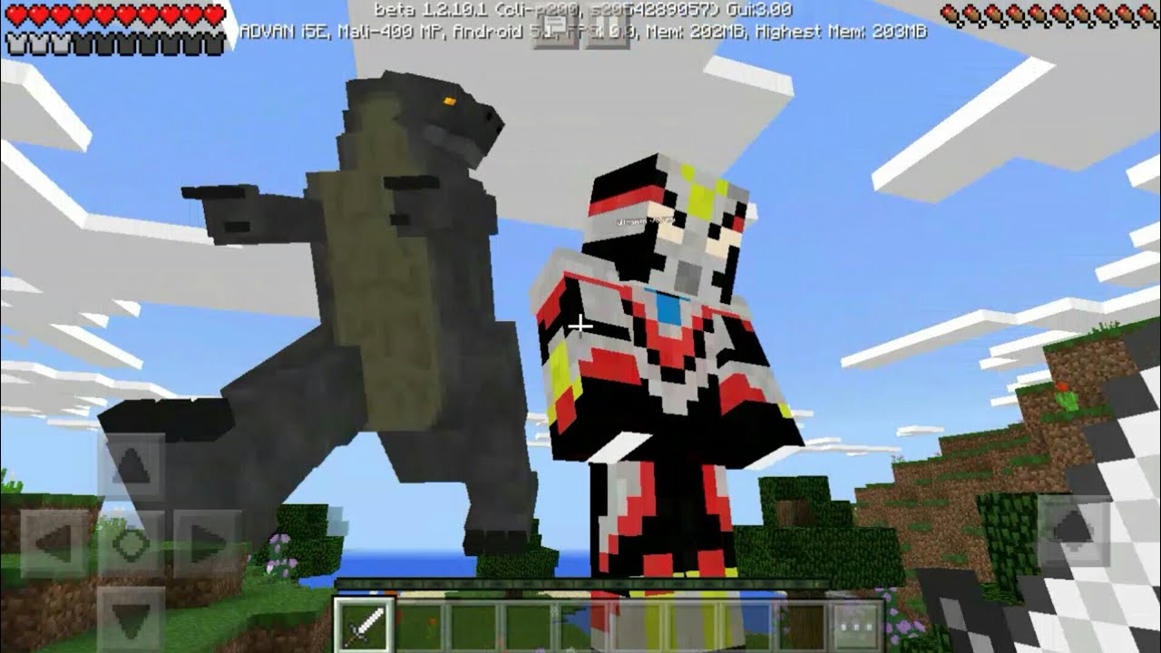 KETEMU ULTRAMAN VICTORY DI MAP MINECRAFT KETEMU ULTRAMAN VICTORY DI MAP MINECRAFT