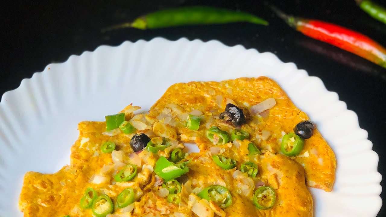 3 ingredients Weight loss omelette Easy breakfast Healthy breakfast