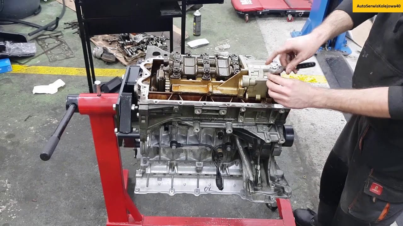 Remont silnika bmw e46 N42 1.8 2.0L Engine n42 YouTube