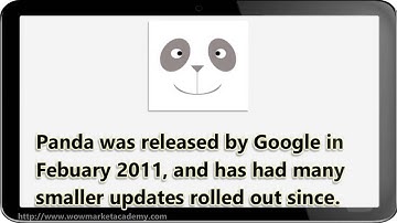 Google Panda, Penguin and Hummingbird