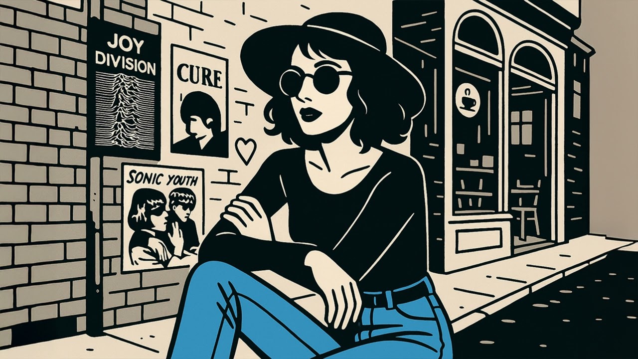 Feng Suave - Sink into the Floor - Indie Goth Girl in the City — 90s Post-Punk Vibes