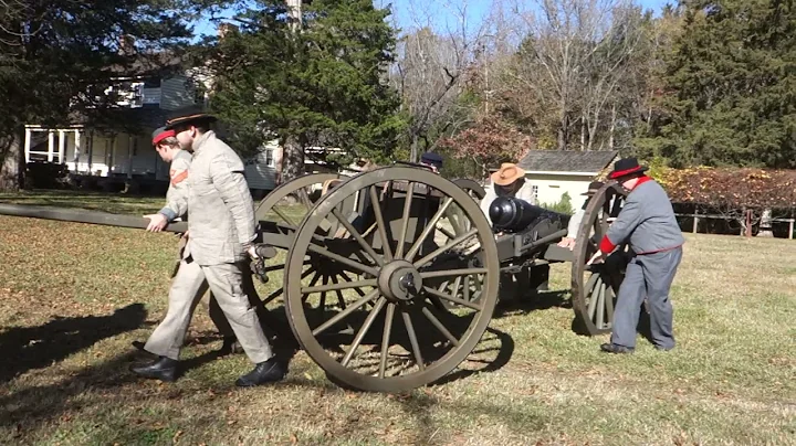 Fergusons Company of South Carolina Artillery move...